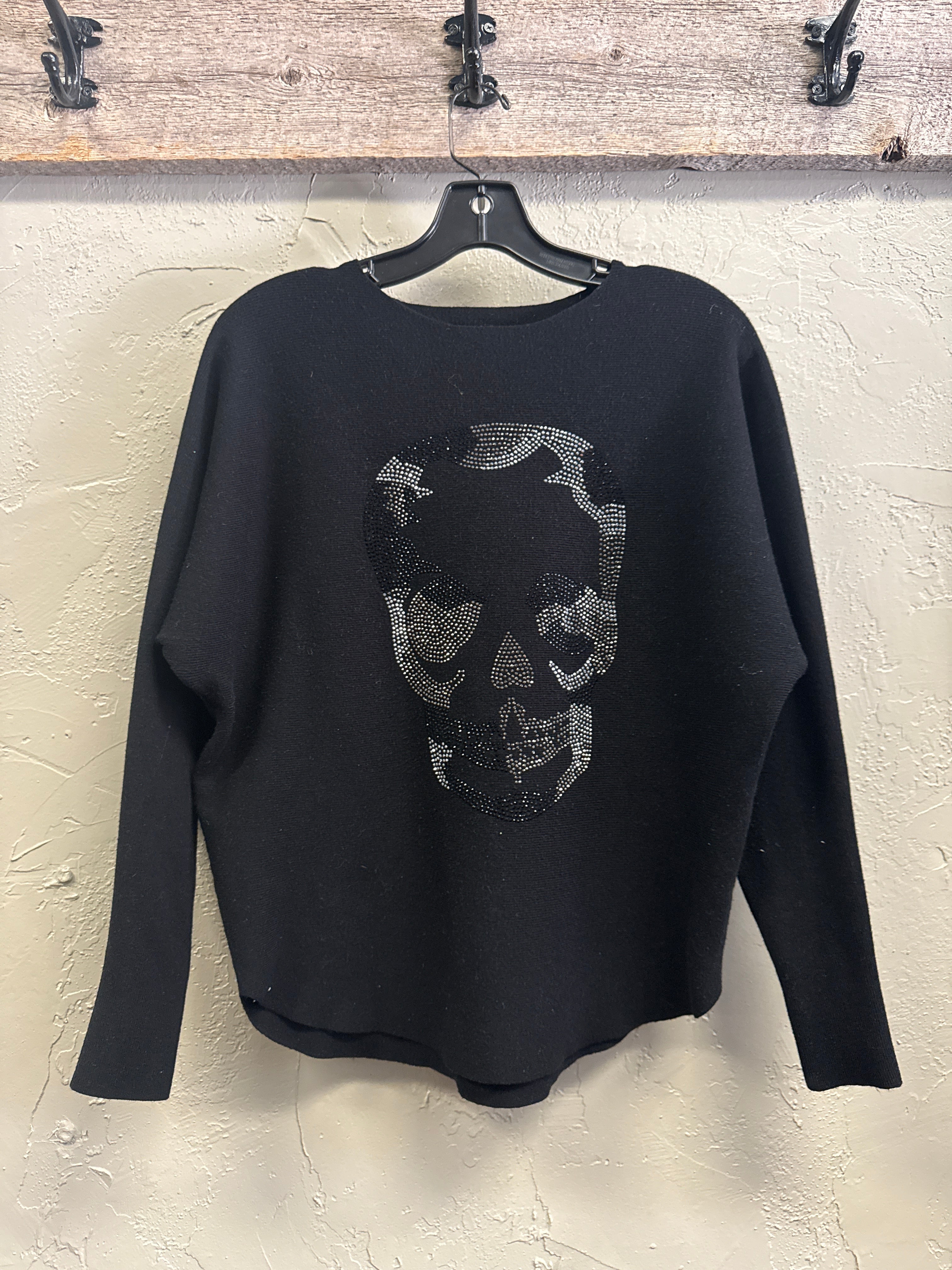 VILA MILANO SKULL SWEATER (org$119)