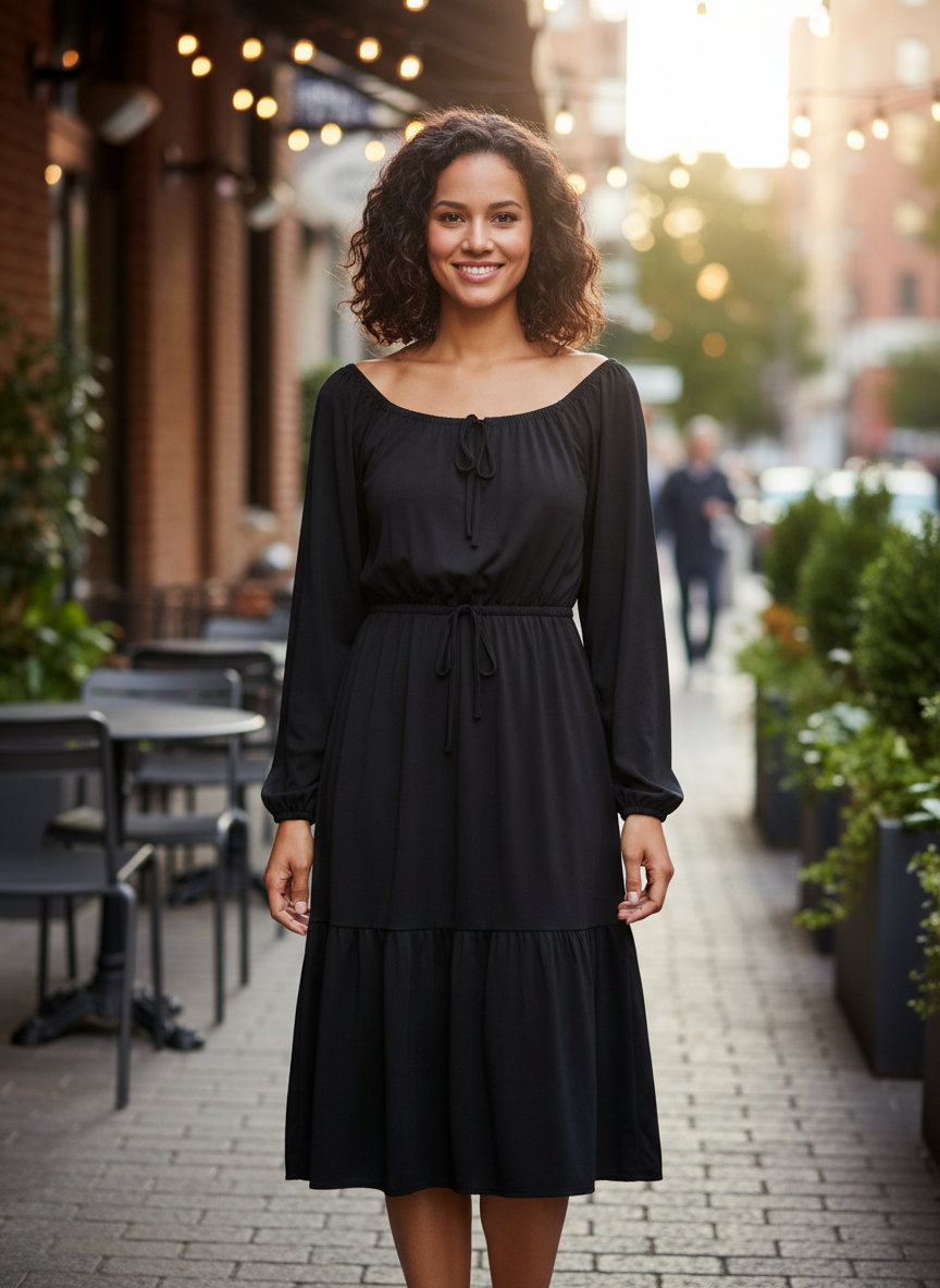 VTG DALIL PEASANT DRESS