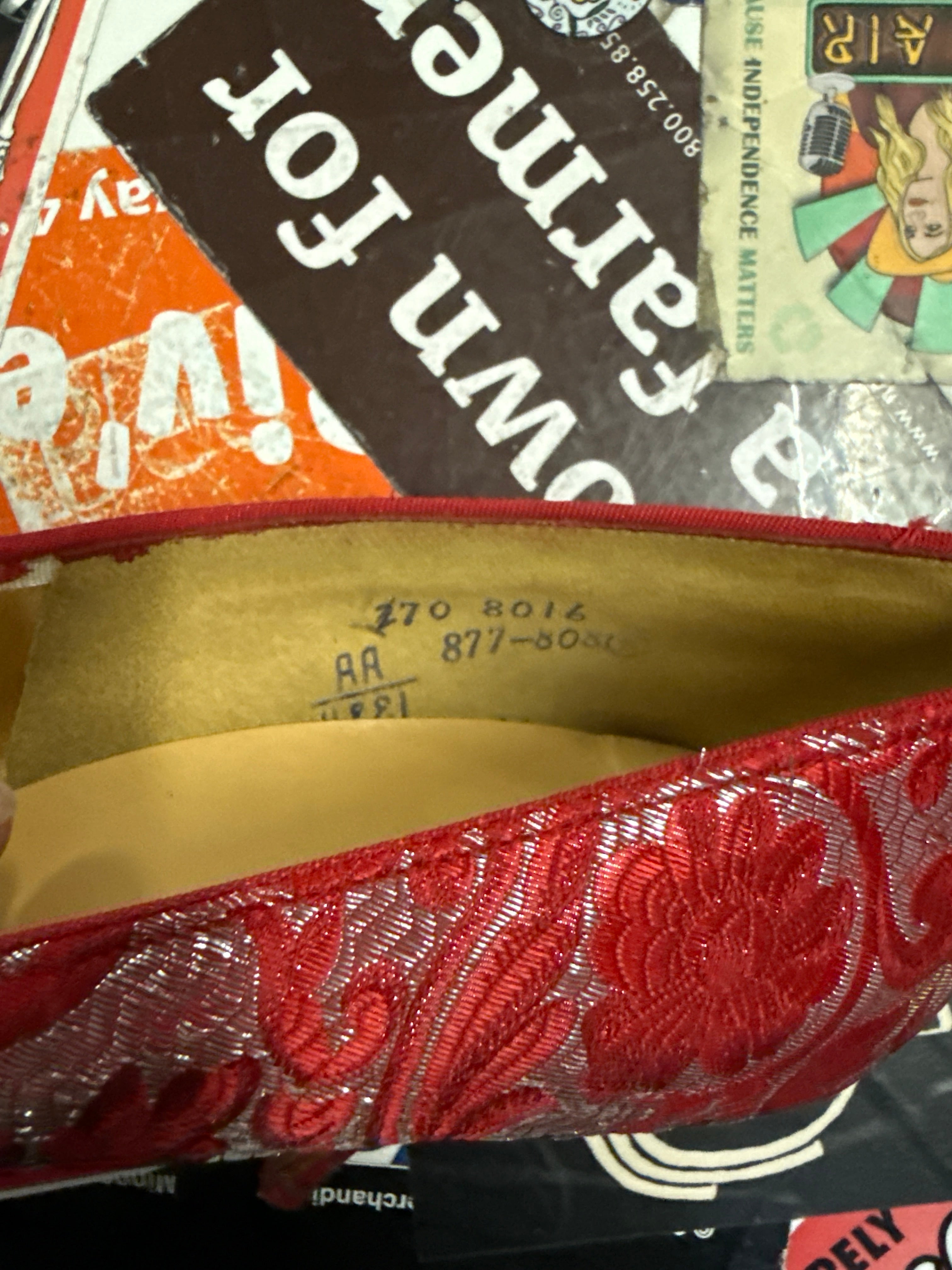 VTG MARILYN BROCADE PUMPS