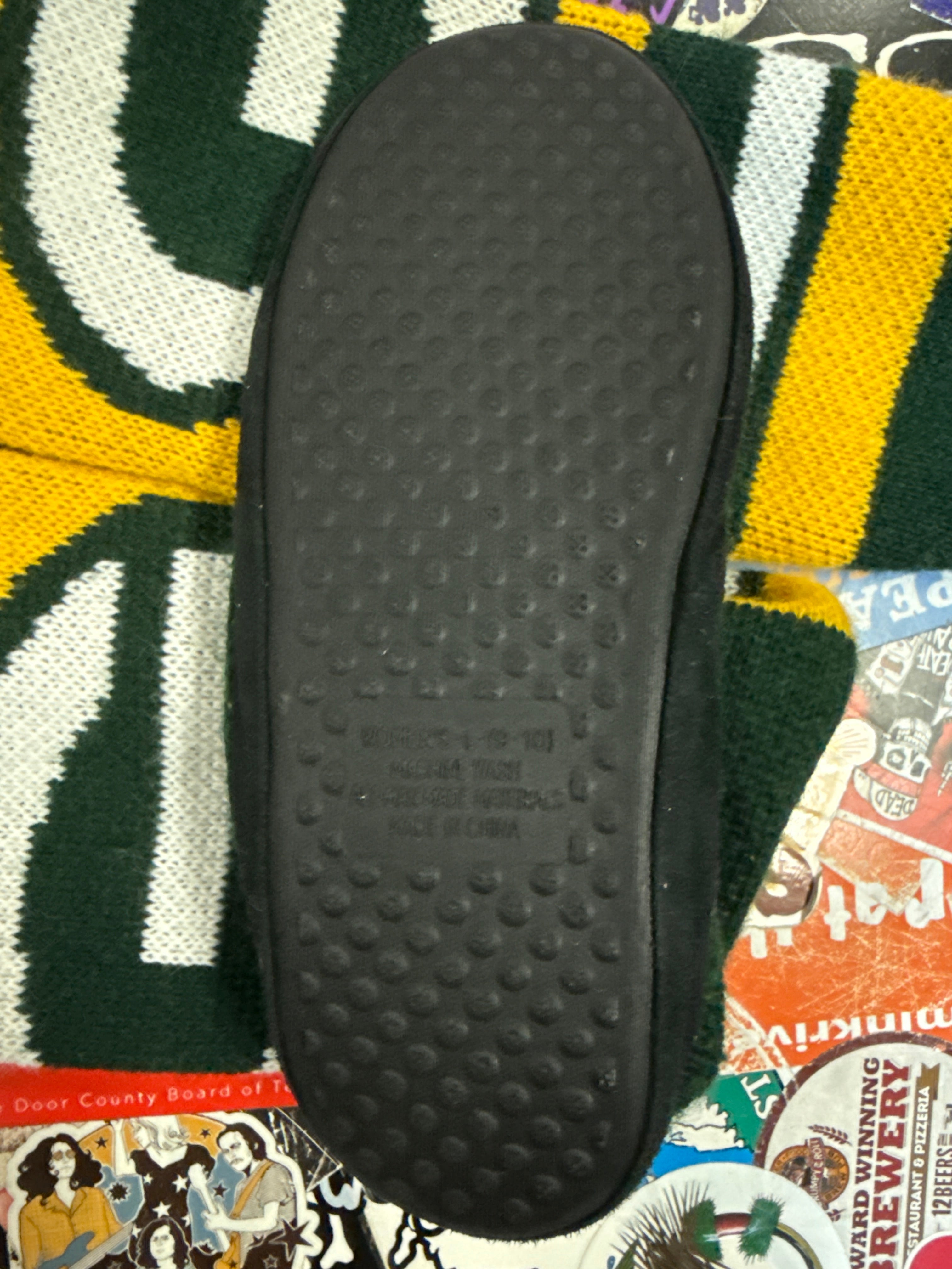 NWOT GB PACKERS SLIPPER SOCKS