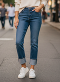 EVEREVE STRAIGHT CUFFED JEAN (org$138)