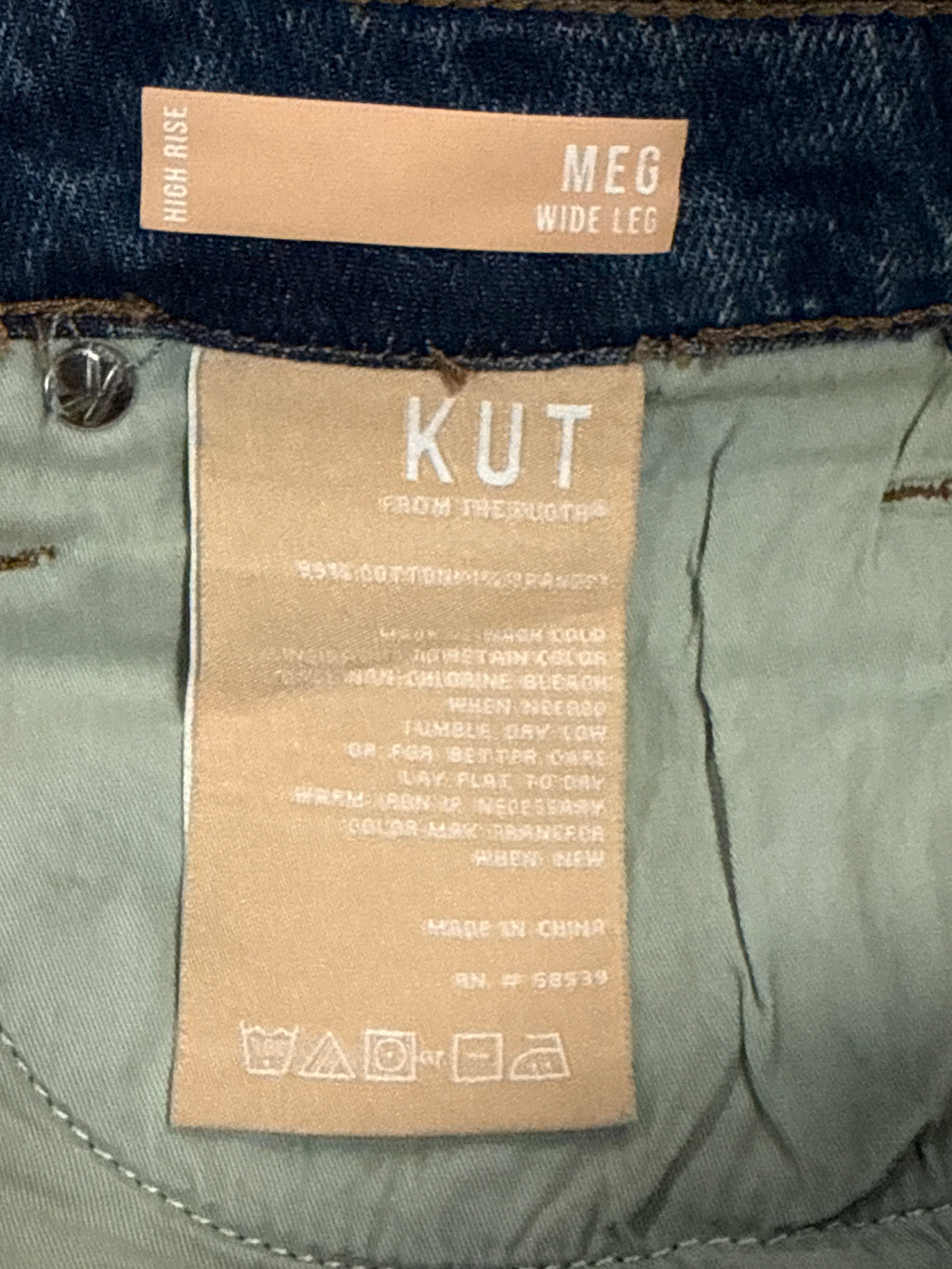 NWT KUT from the KLOTH MEG JEAN (org$119)