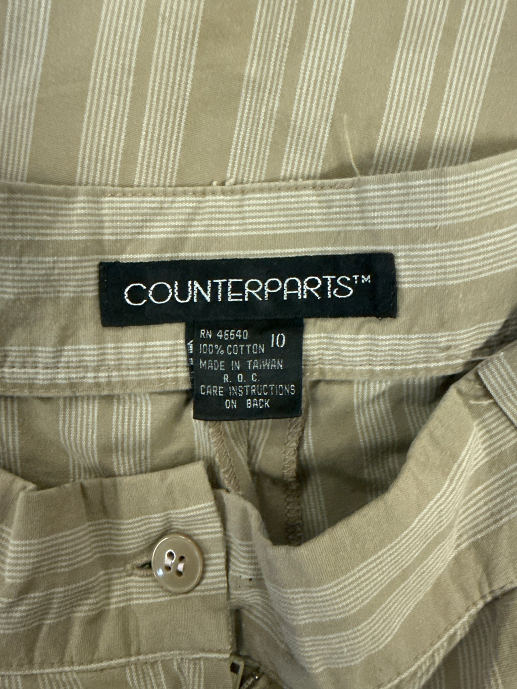 VTG COUNTERPARTS COTTON PANT