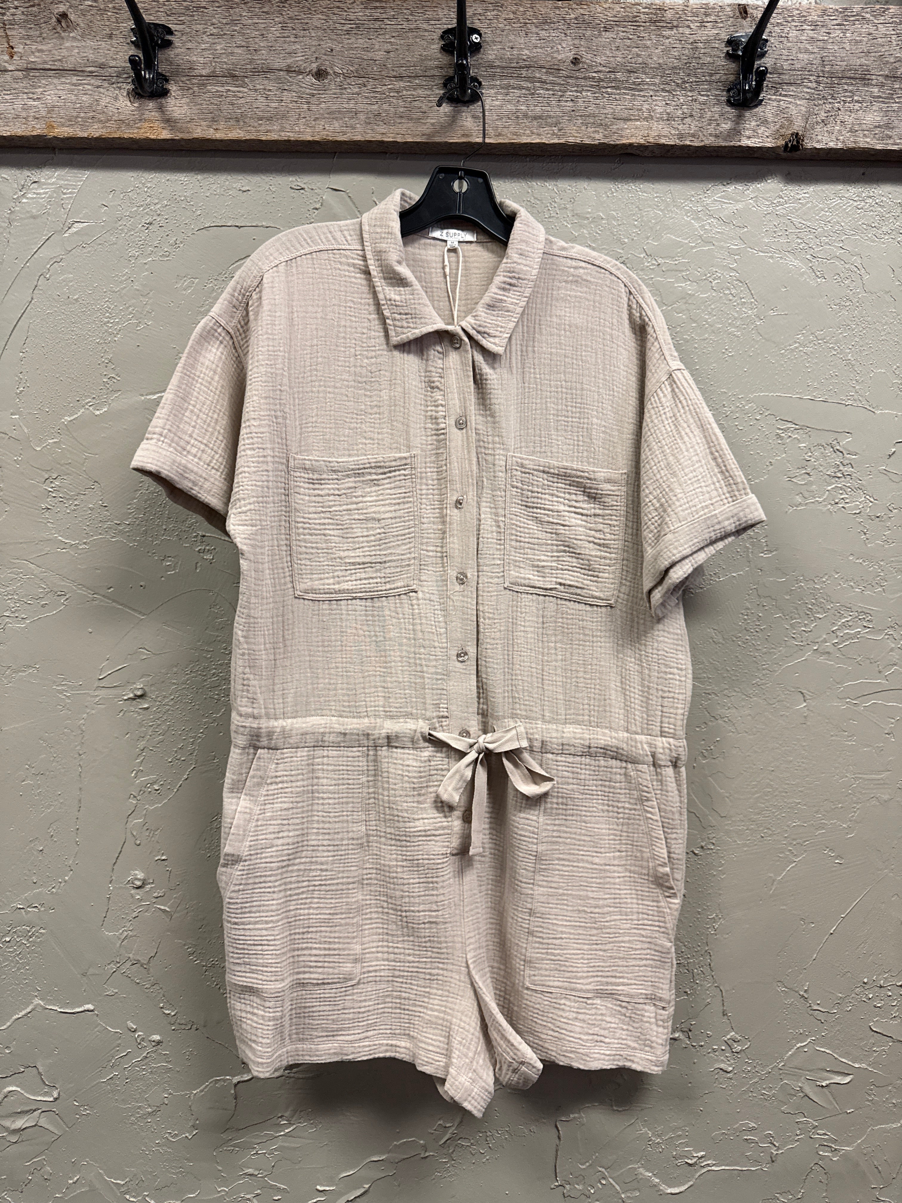 NWT Z Supply Gauze Romper (org$89)