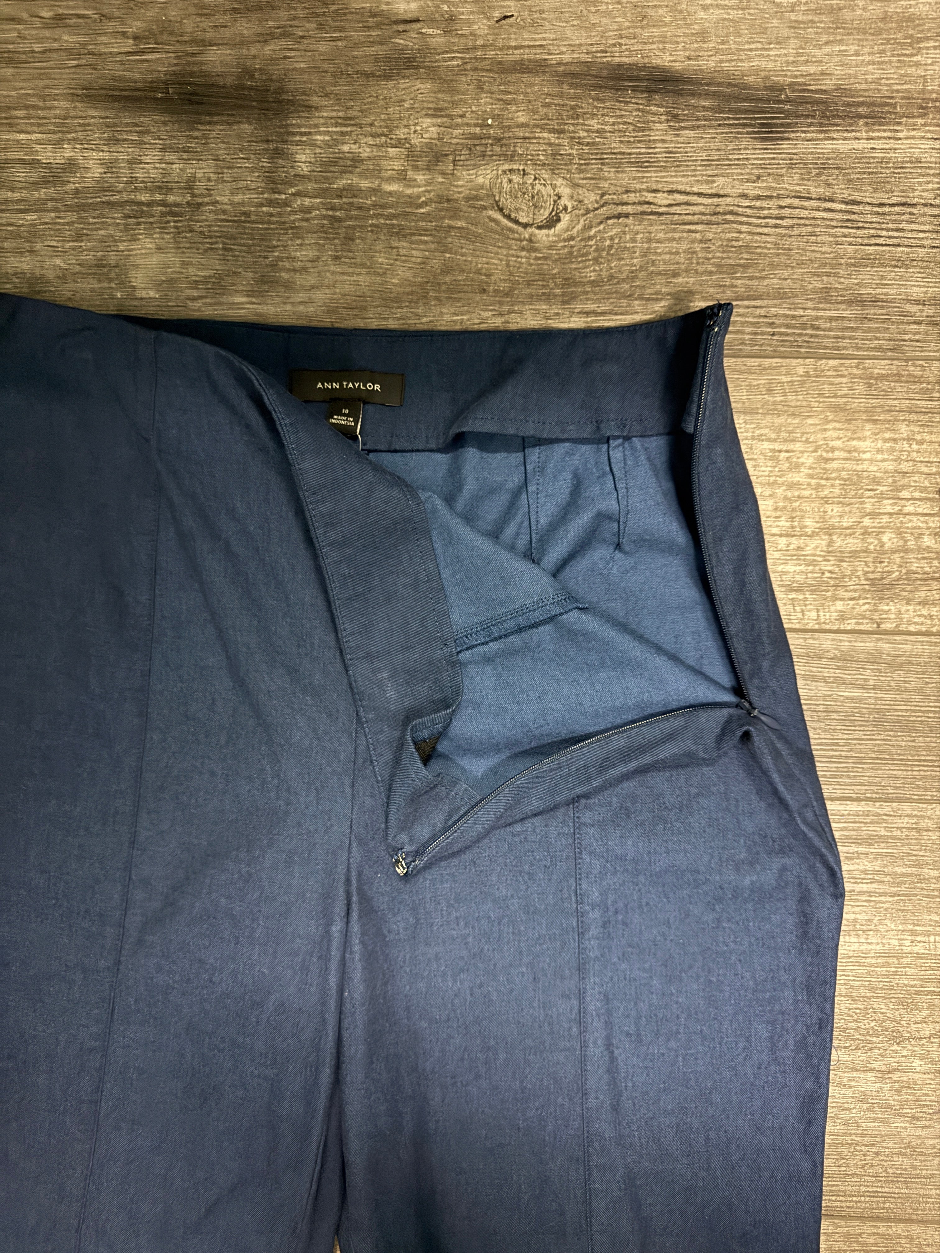 ANN TAYLOR STRAIGHT LEG PANT (org$99)