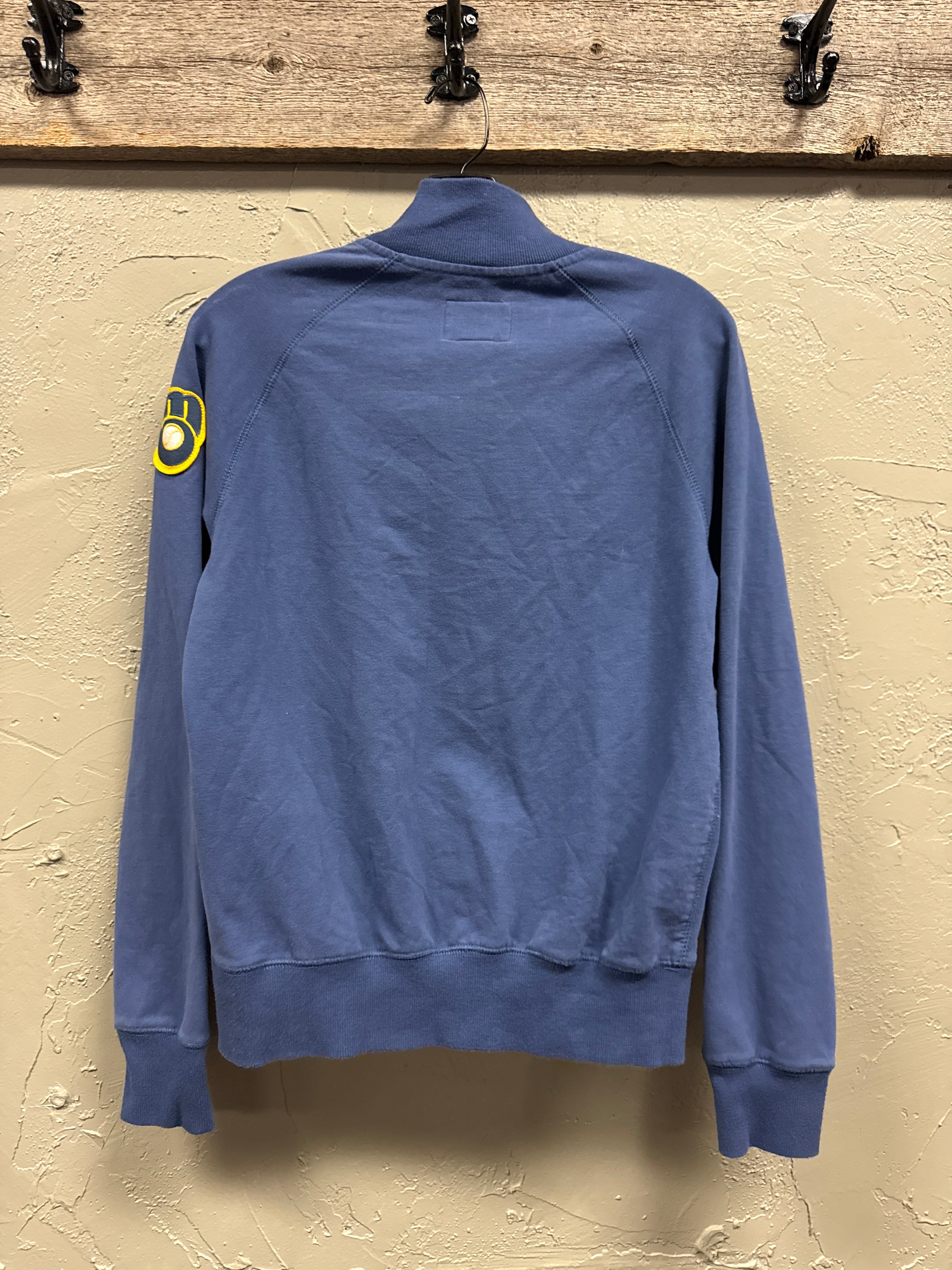 MILW BREWERS 1/4 ZIP PULLOVER (org$110)