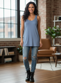 LAmade LONG BASIC CAMI/SLIP DRESS