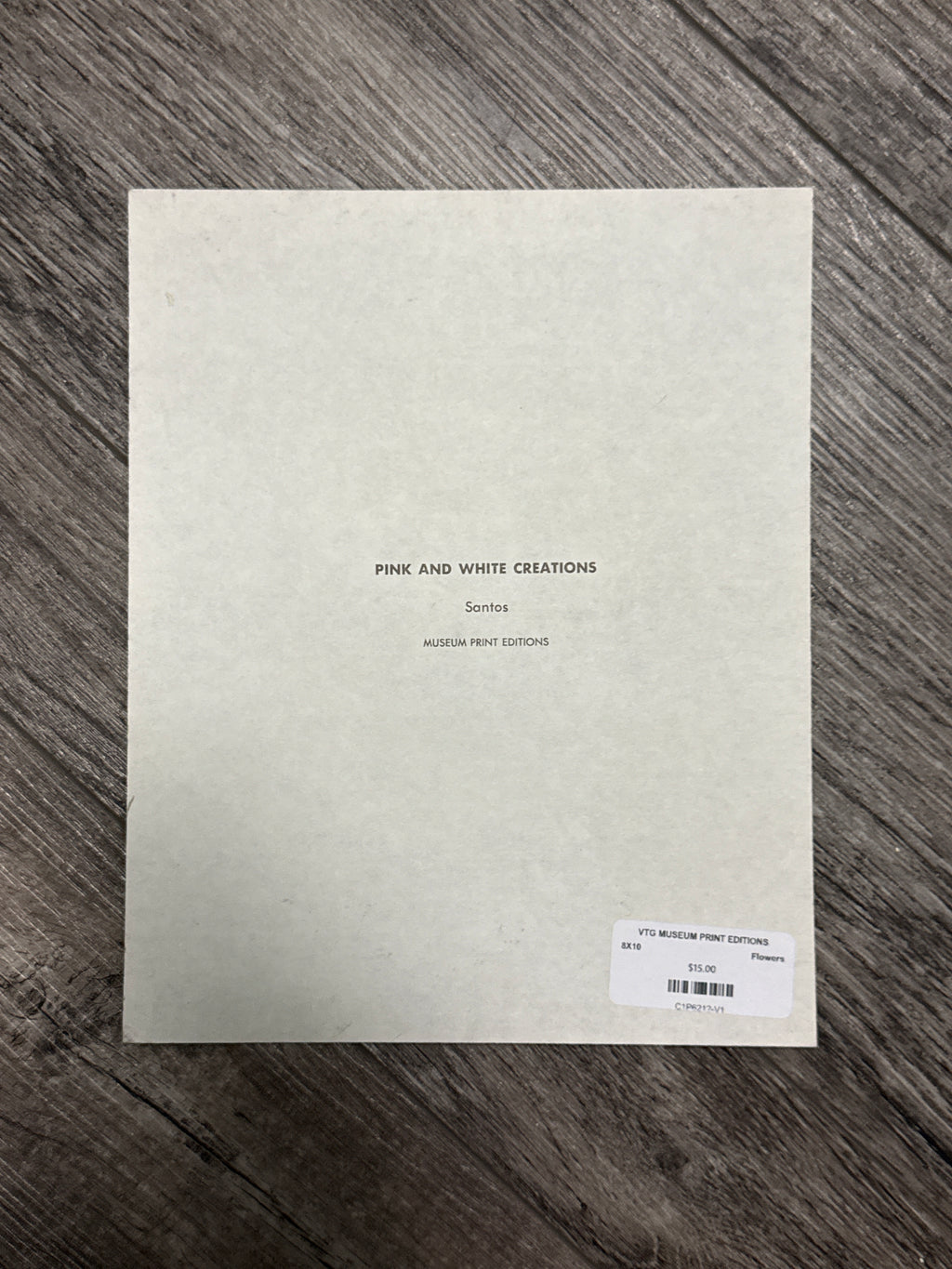 VTG MUSEUM PRINT EDITIONS