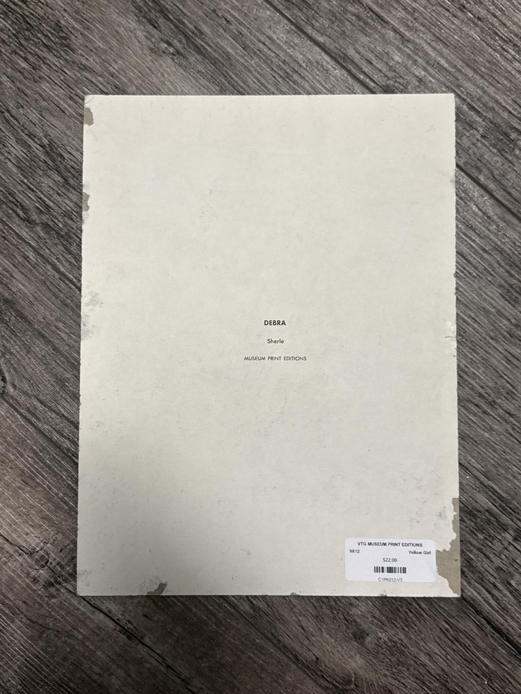VTG MUSEUM PRINT EDITIONS
