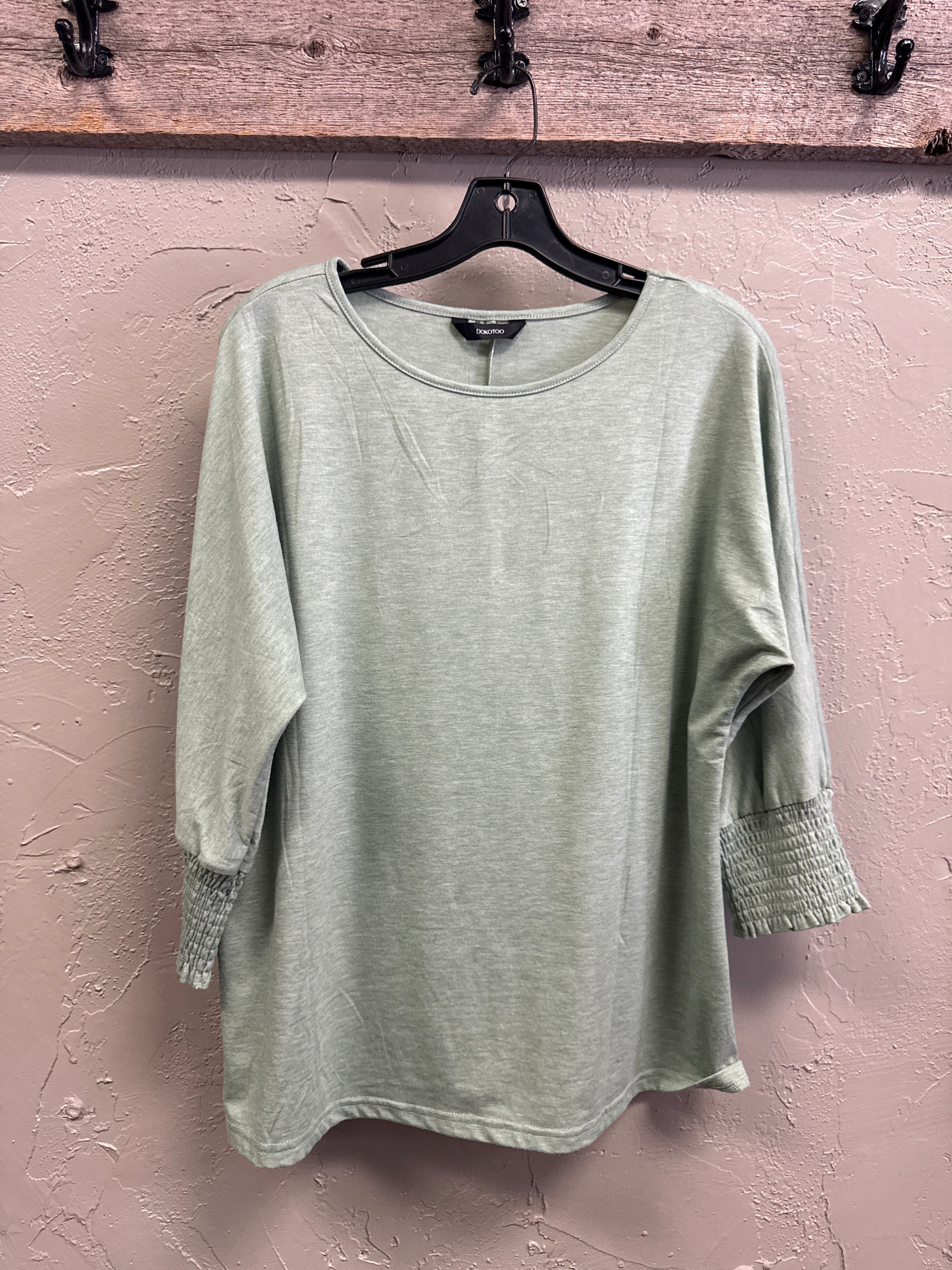 DOKOTOO 3/4 SLEEVE TUNIC