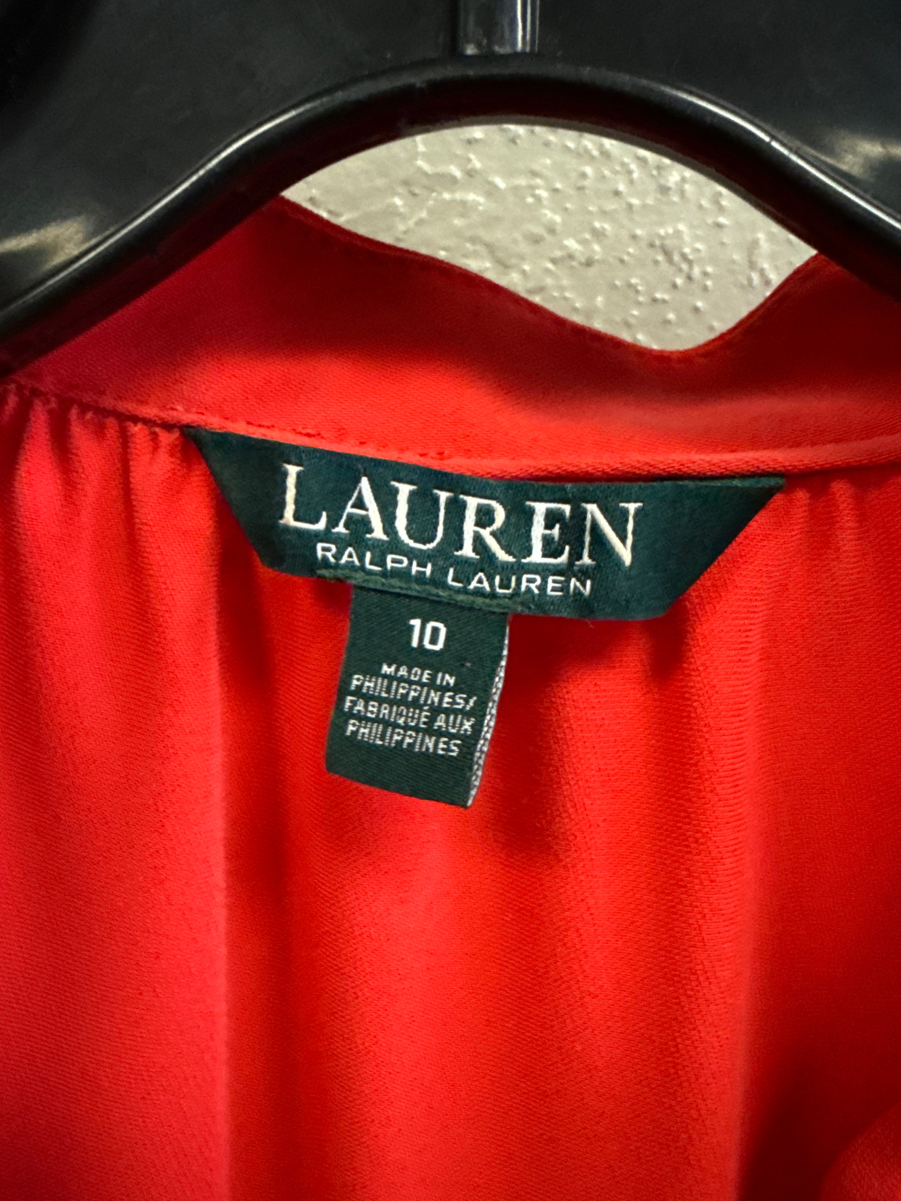 LAUREN CREPE SHIFT DRESS (org$125)
