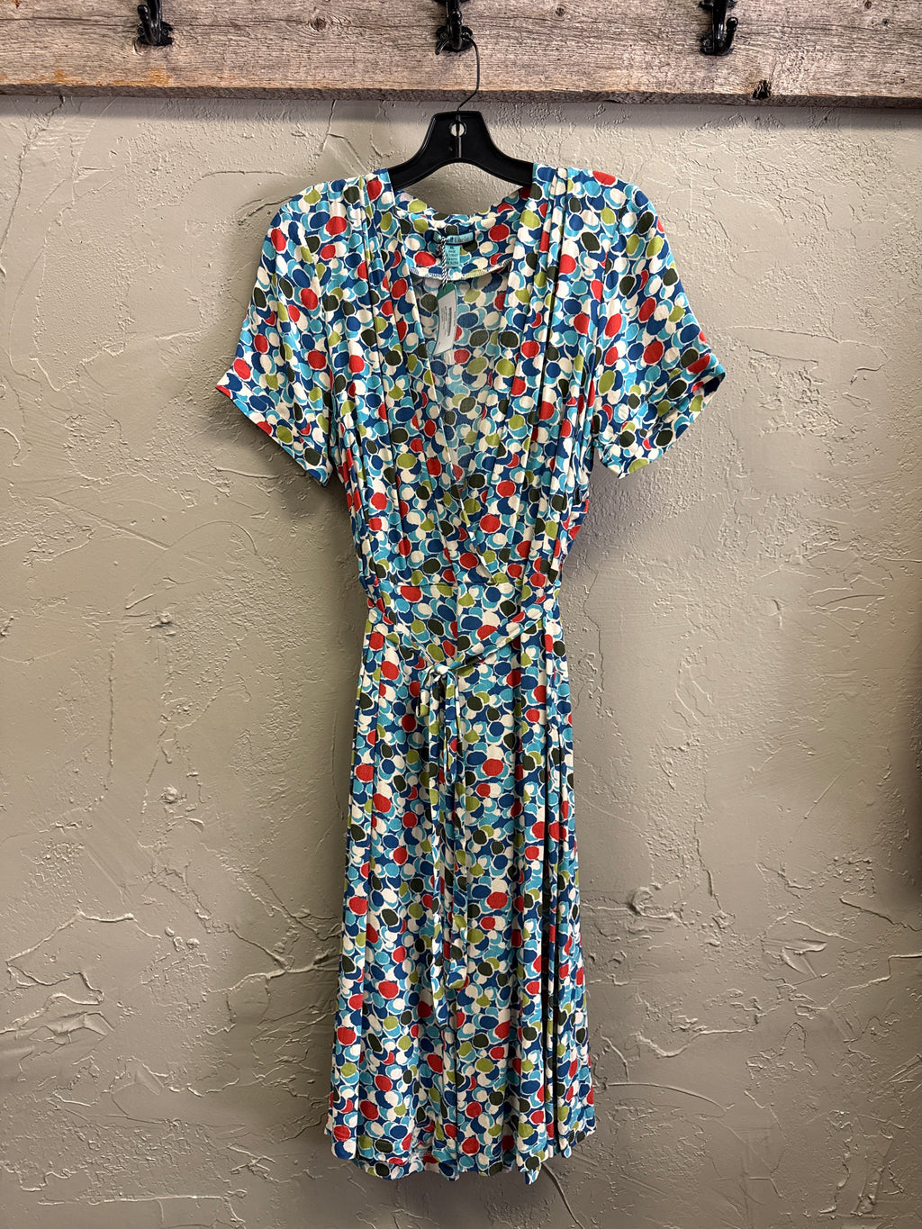 NWT LOUIS LUCIE FAUX WRAP DRESS (org$128)