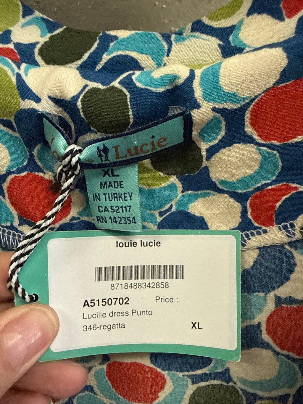 NWT LOUIS LUCIE FAUX WRAP DRESS (org$128)
