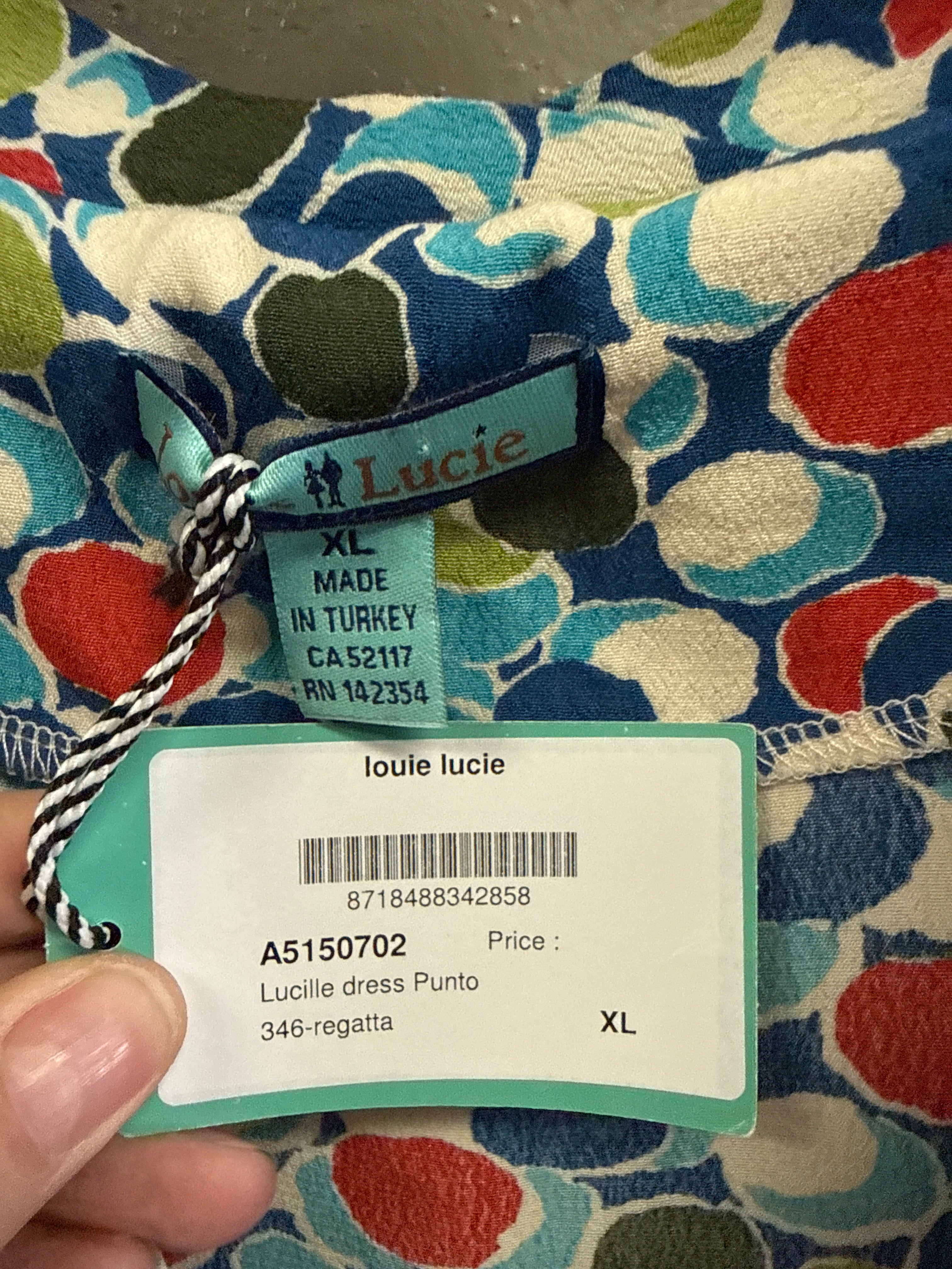NWT LOUIS LUCIE FAUX WRAP DRESS (org$128)