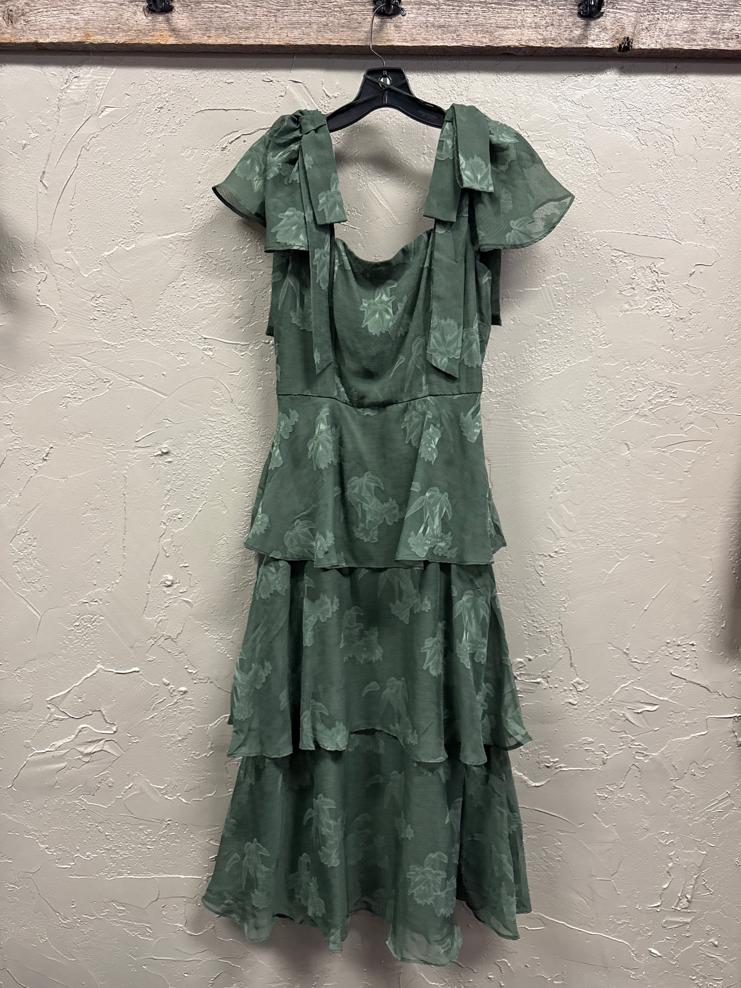 FRANCESCAS TIERED MIDI DRESS (org$78)