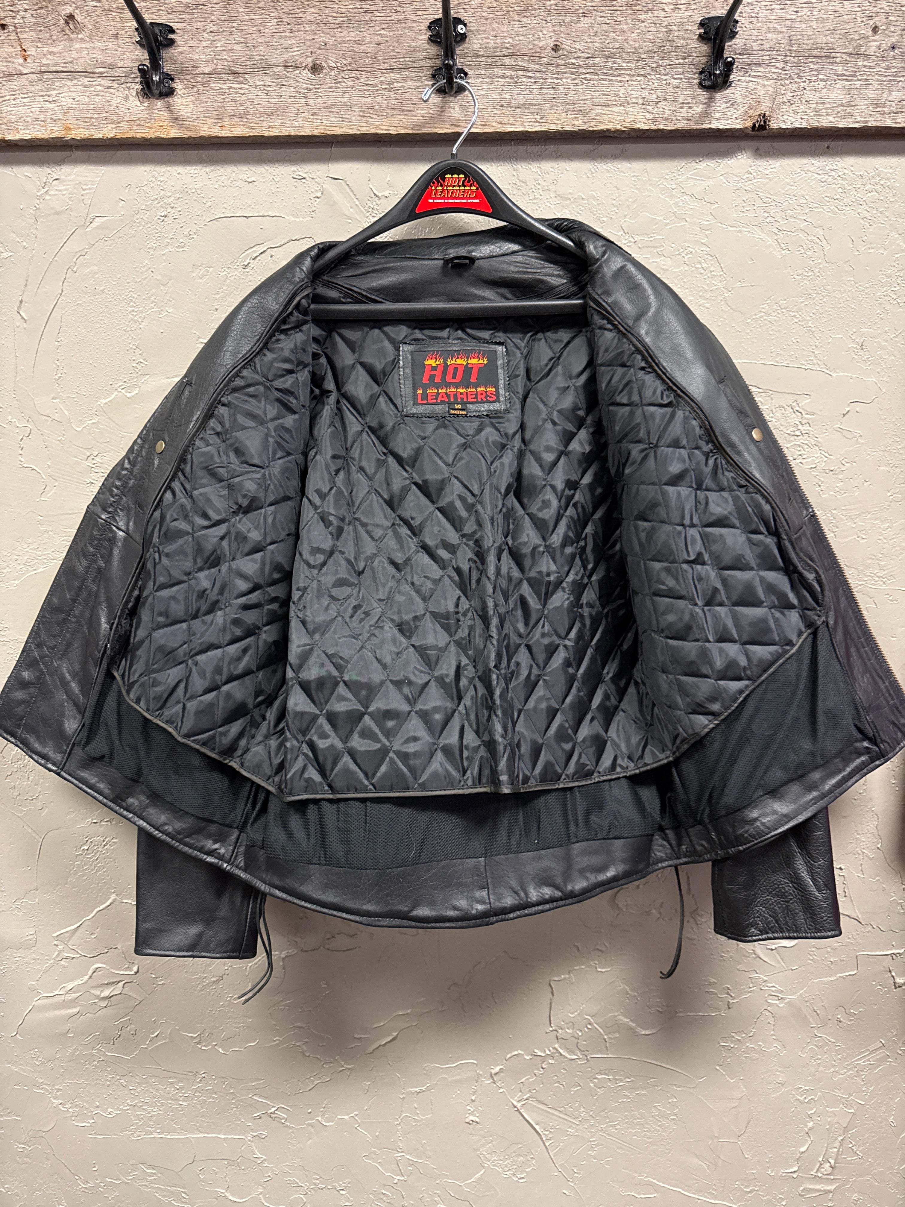 NWOT HOT LEATHERS VENTED JACKET