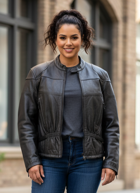 NWT HOT LEATHERS BELTED JACKET