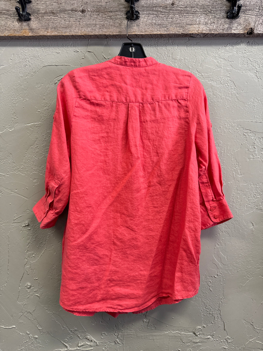 BLUE LINEN TUNIC (org$160)