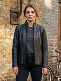 REACTION by KC LEATHER JACKET