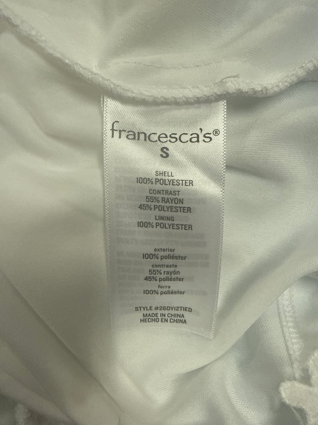 Francescas Floral Lace Mini