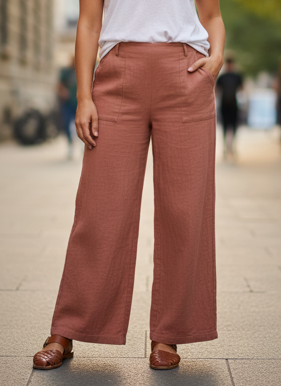 100% COTTON PANTS