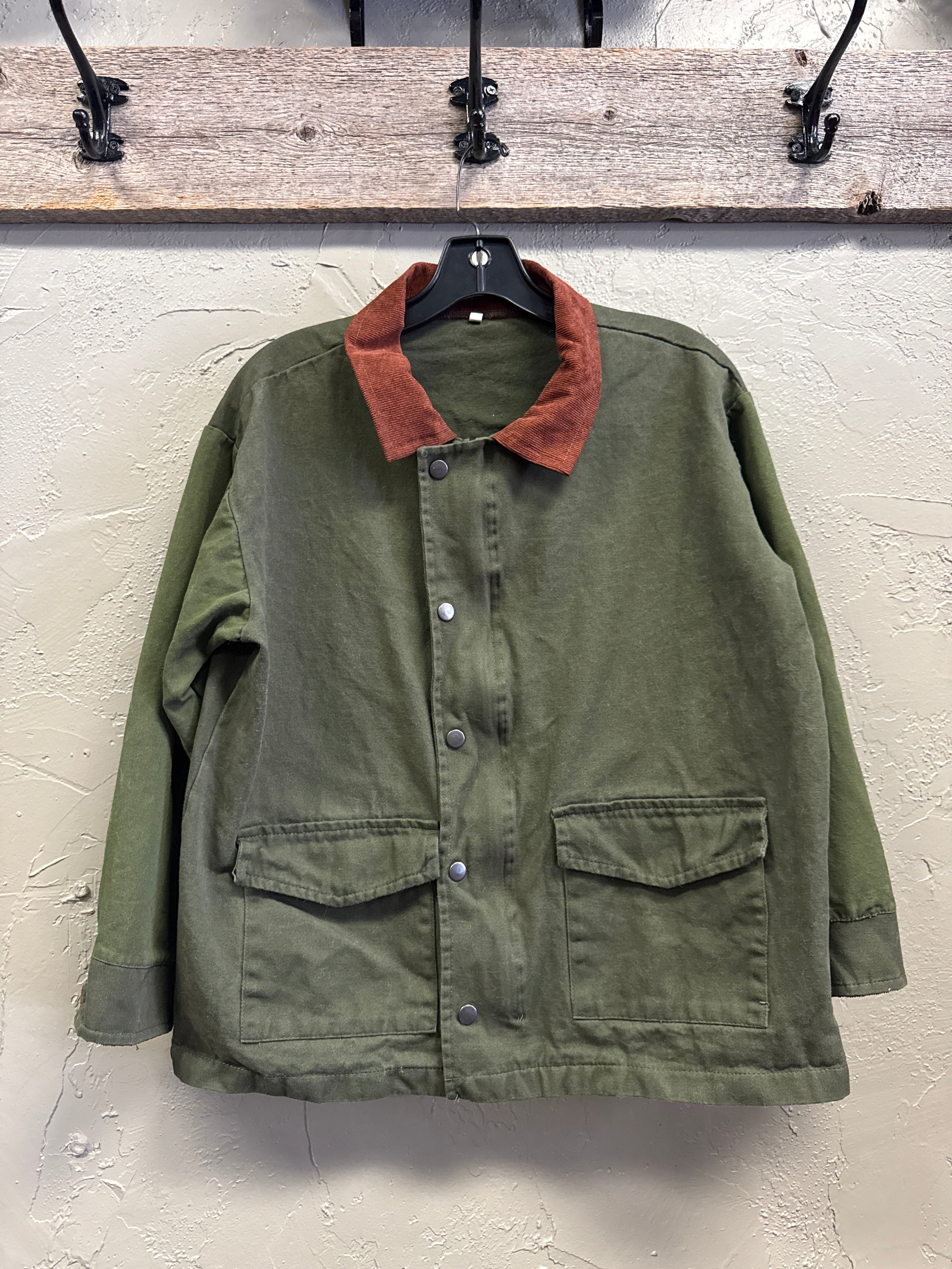 *TRI-TONE BARN COAT