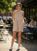 Wide-Leg Shorts Romper