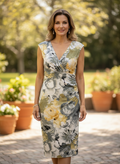NWT CONNECTED APPAREL SHEATH DRESS (org$80)