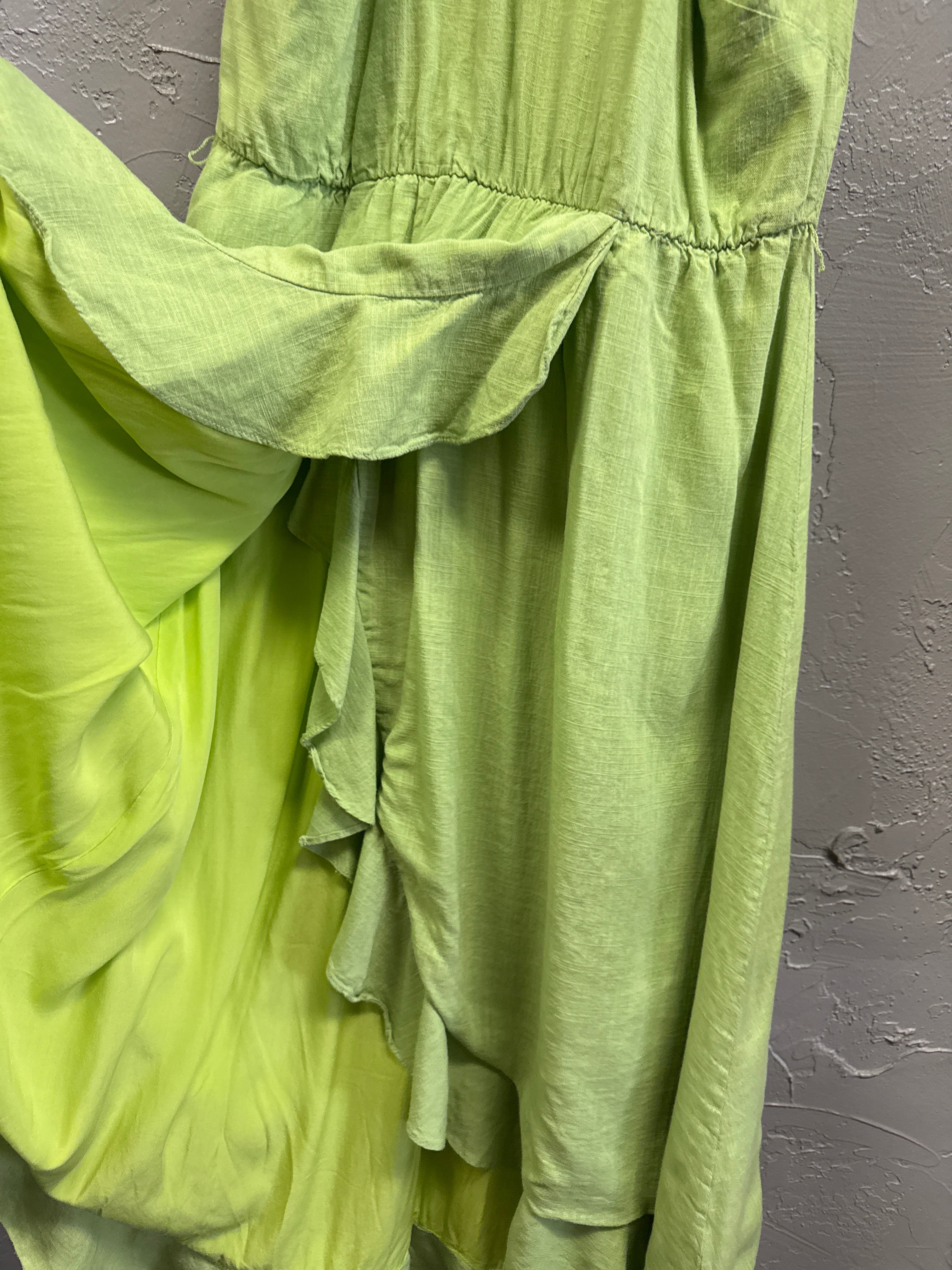 Lulus Ruffled Maxi Dress