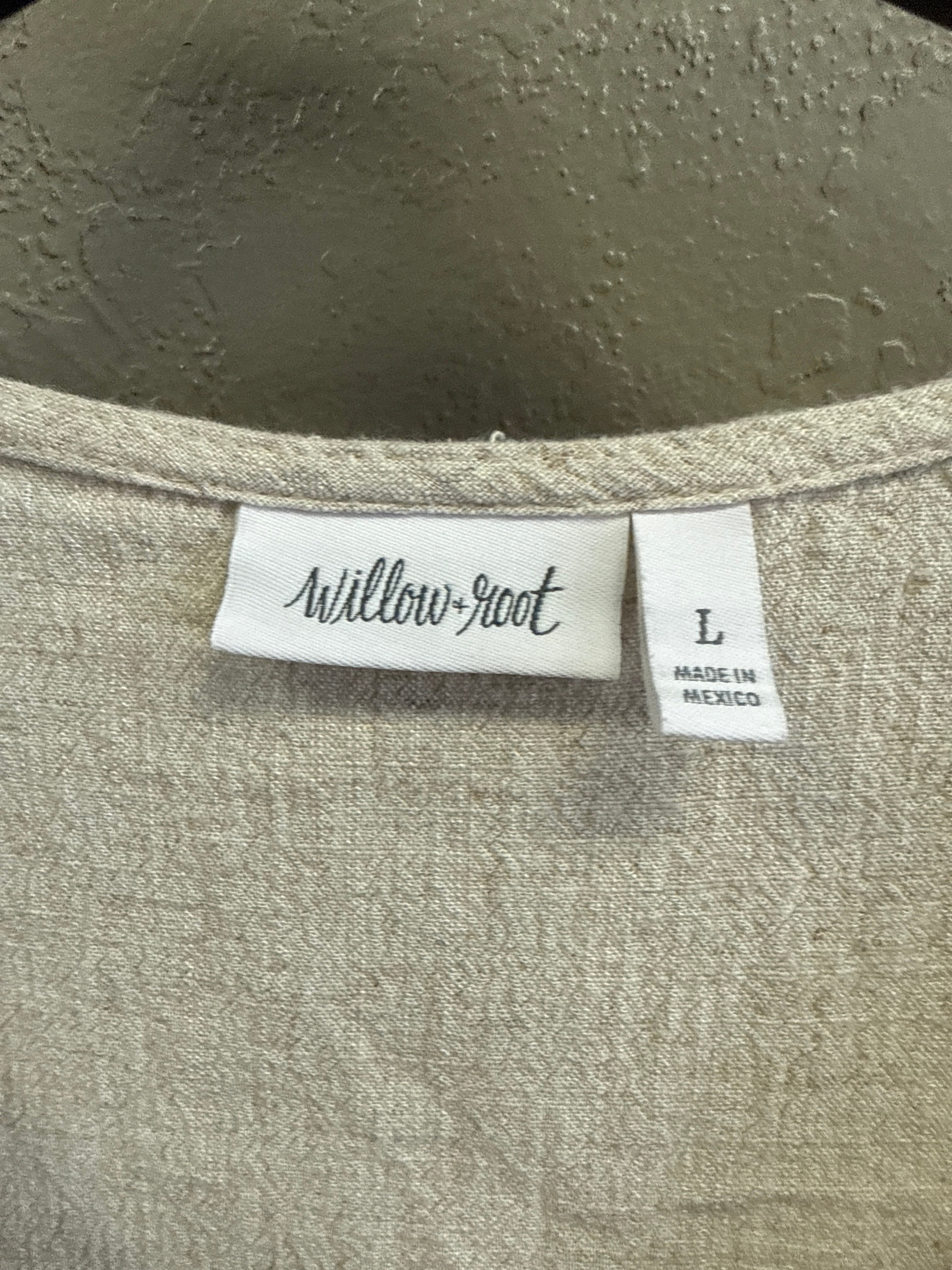 Willow & Root Front-Tie Top