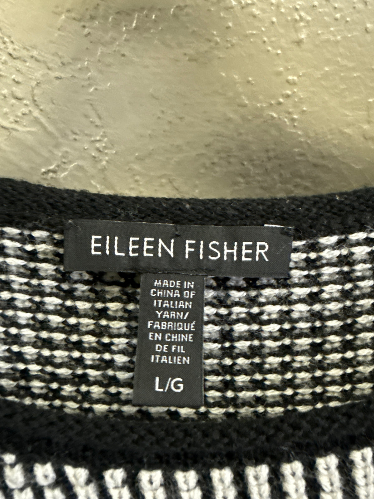 Eileen Fisher Textured Wool Sweater (org$278)