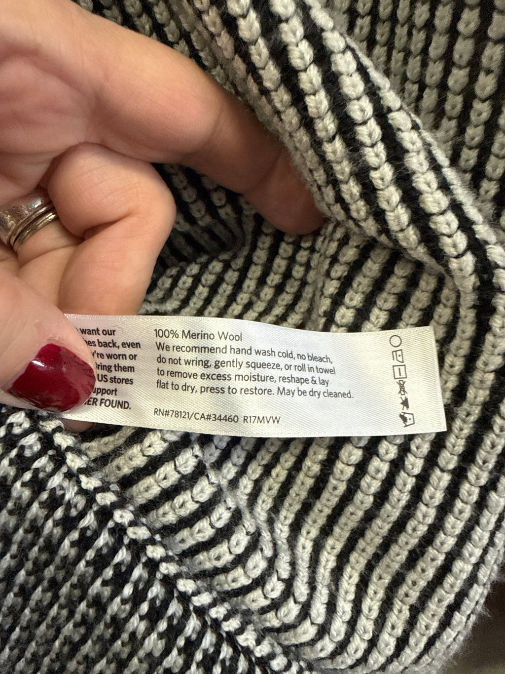 Eileen Fisher Textured Wool Sweater (org$278)