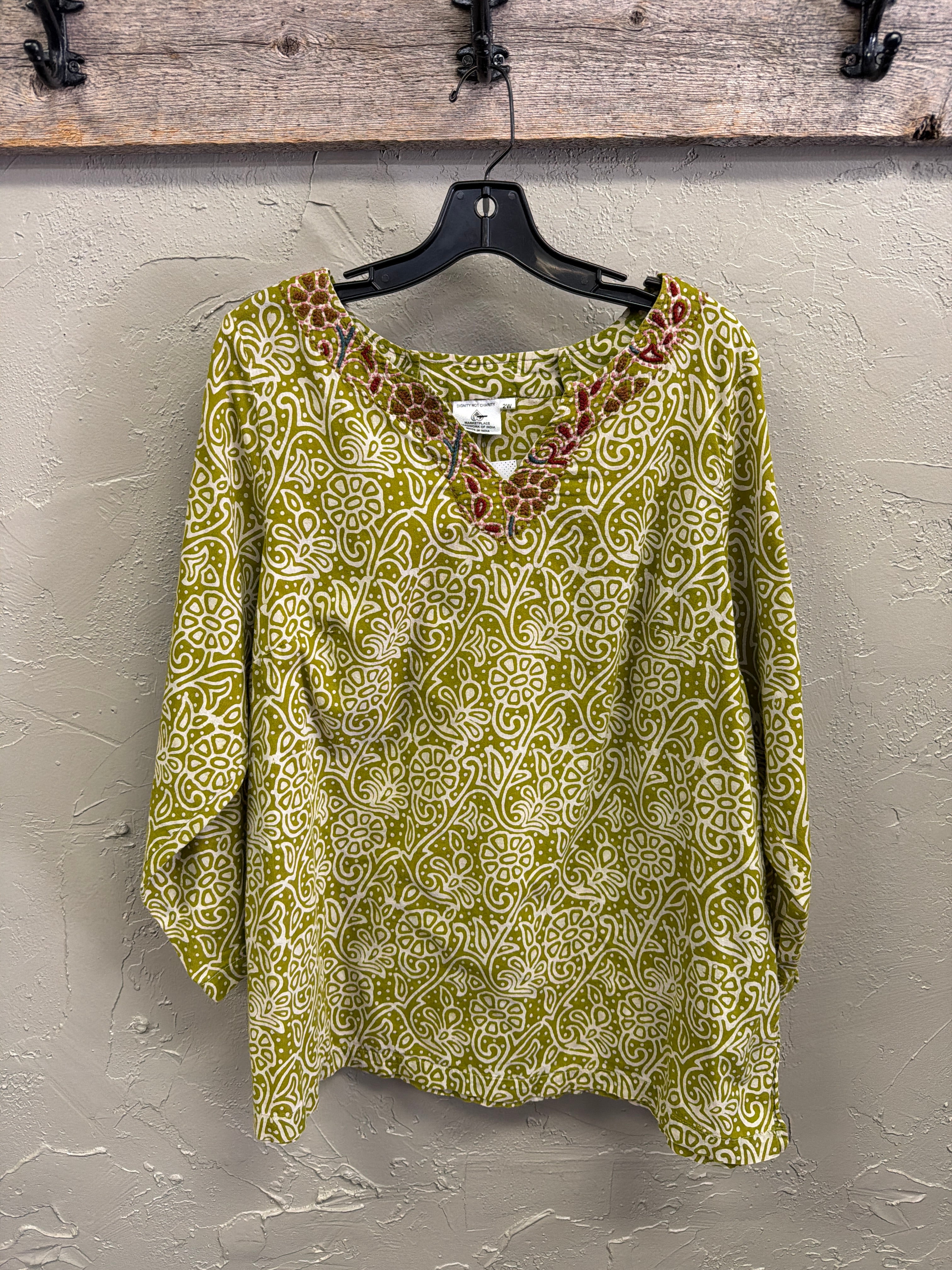 MARKETPLACE 100% COTTON TUNIC