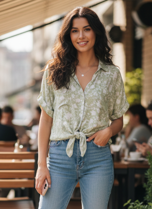 NWT SHYANNE BLOUSE (org$40)