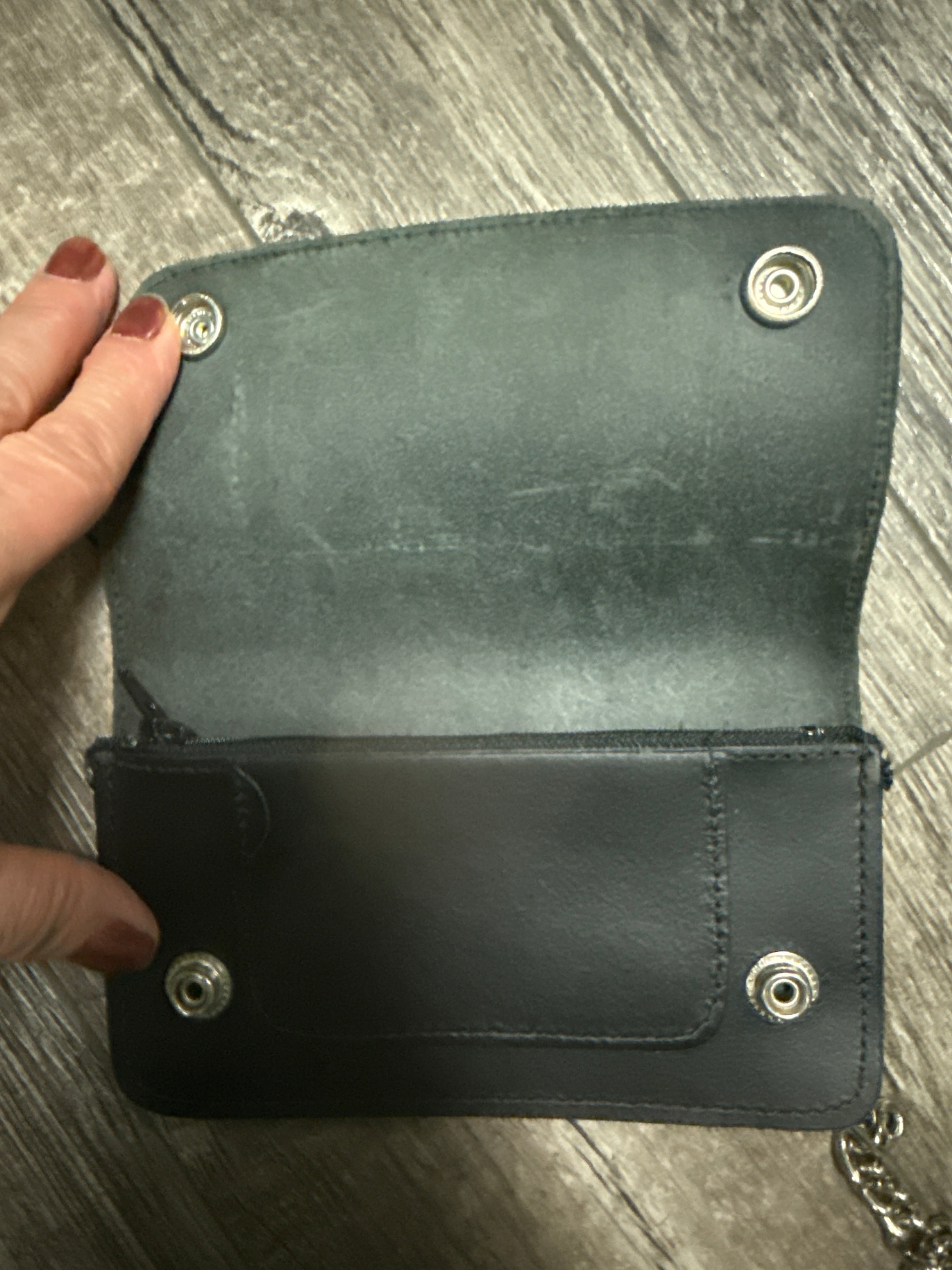 NWOT BRAIDED EDGE TRUCKER WALLET