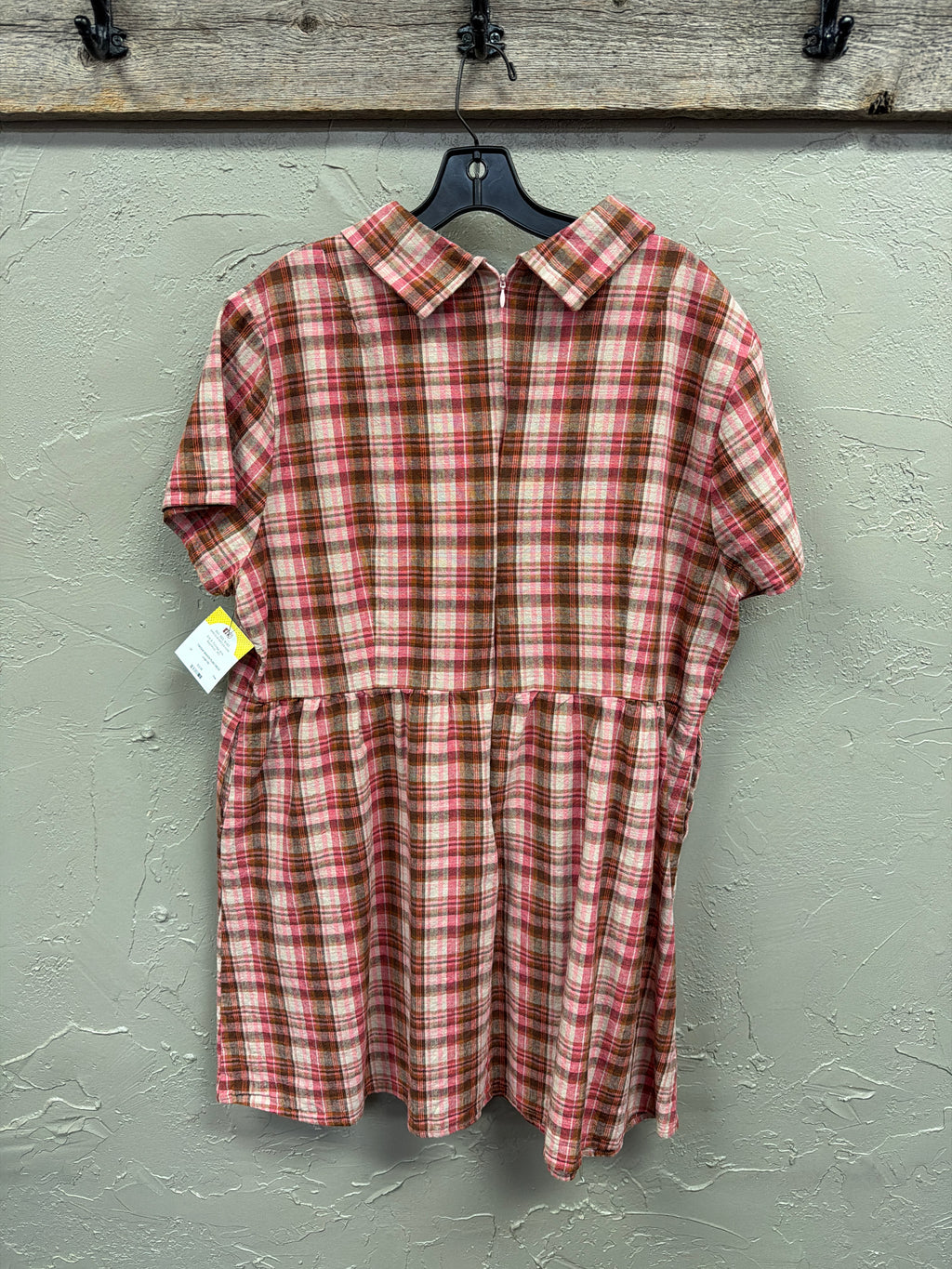 TUESDAY BASSEN PLAID DRESS (org$135)