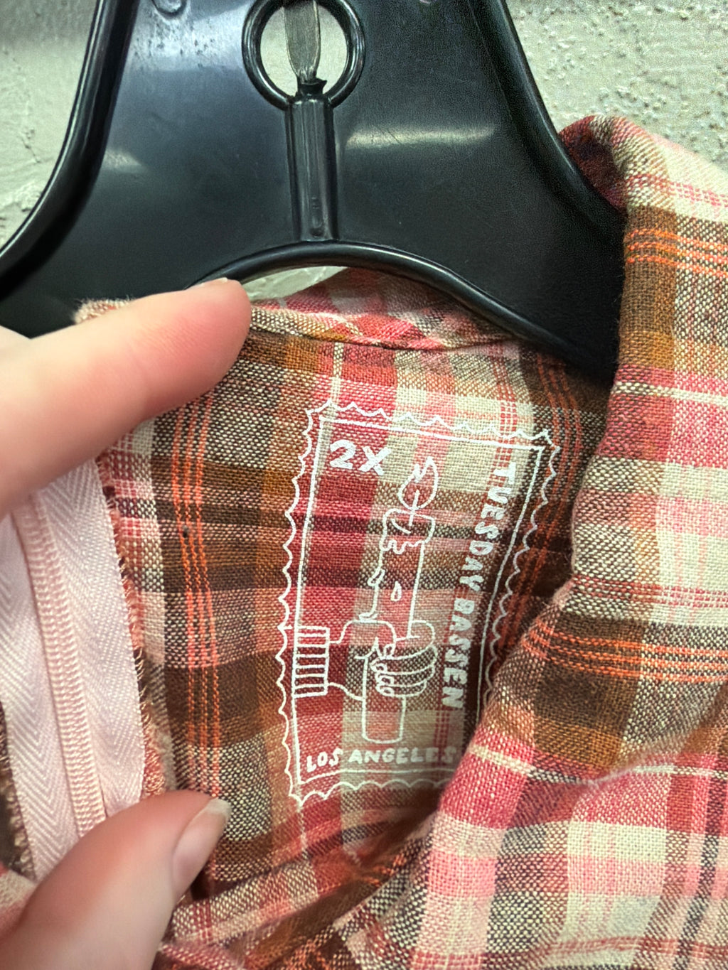 TUESDAY BASSEN PLAID DRESS (org$135)