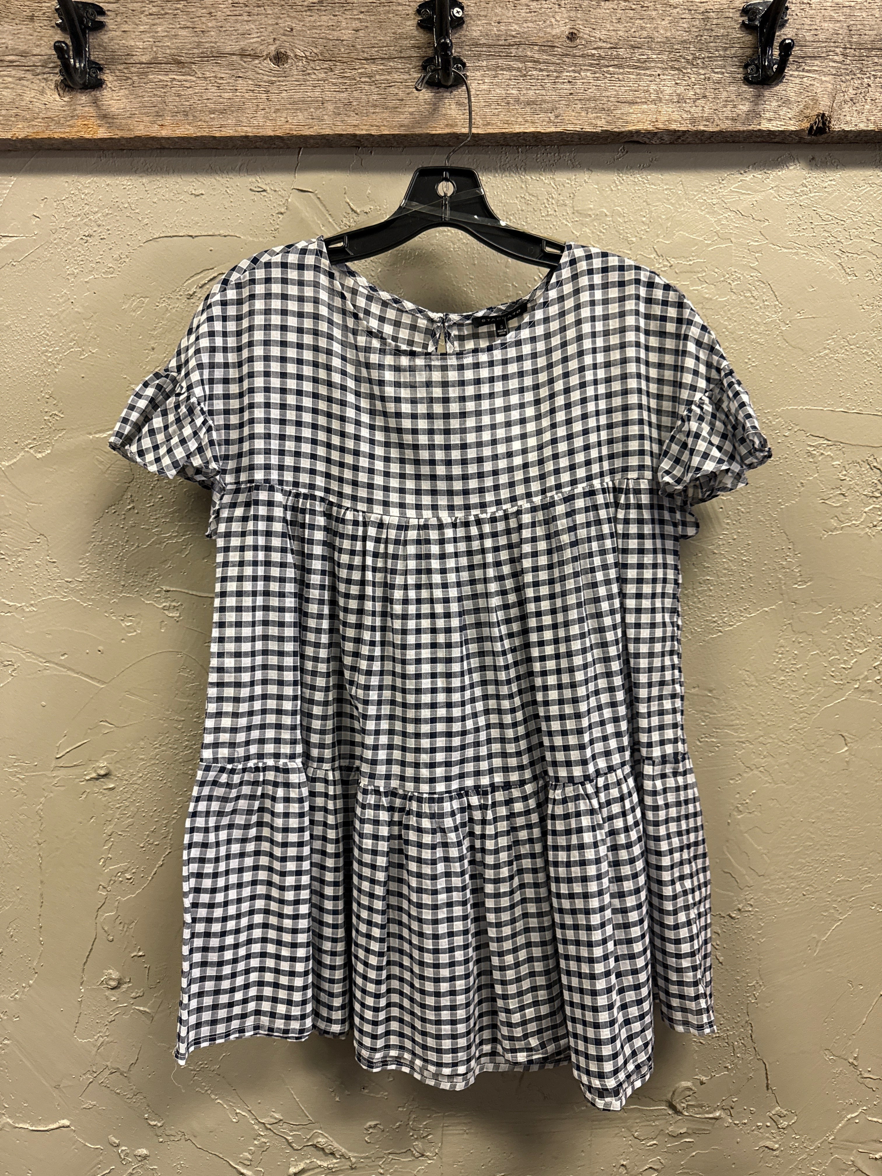 NWT GINGHAM BLOUSE (org$32)