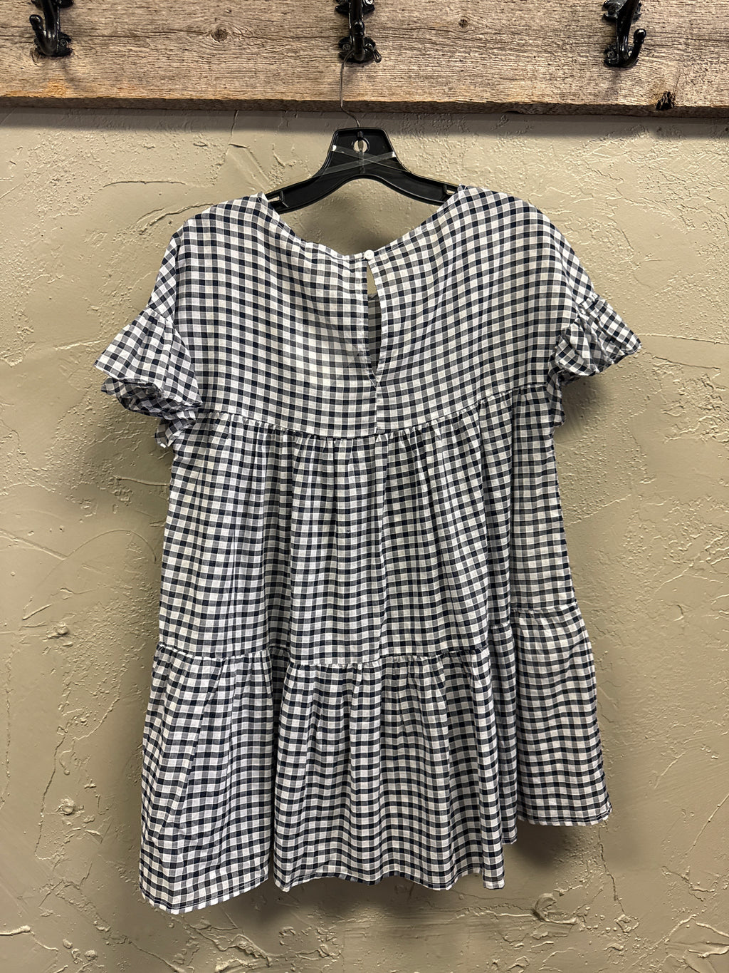 NWT GINGHAM BLOUSE (org$32)
