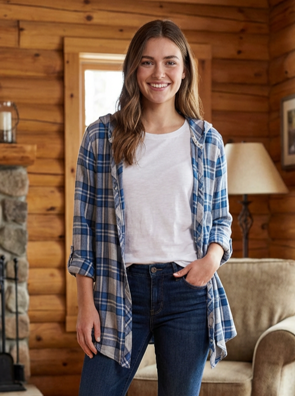 ROXY HOODED CARDIGAN
