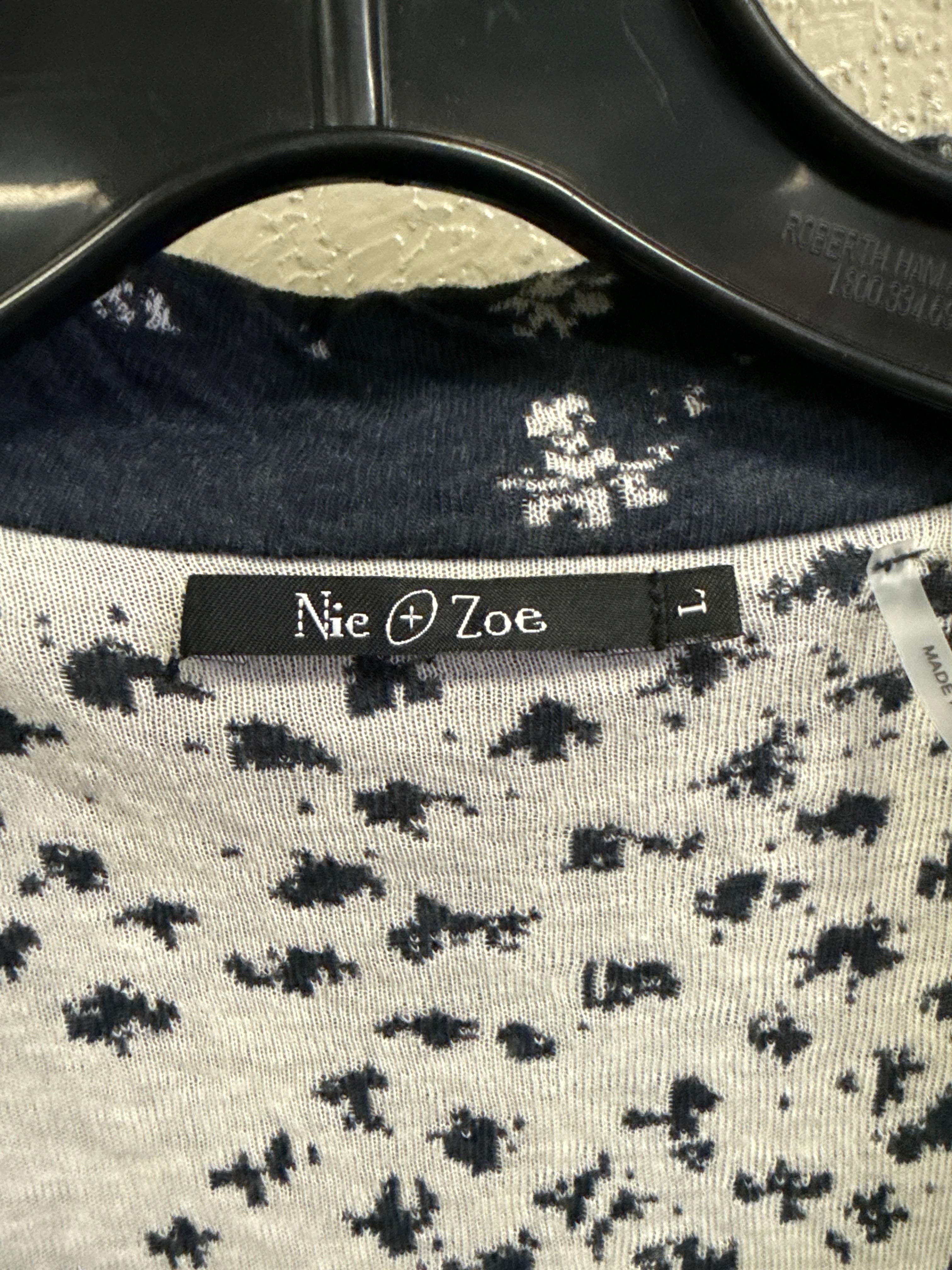 NIC+ZOE COTTON STRETCH BLAZER (org$188)