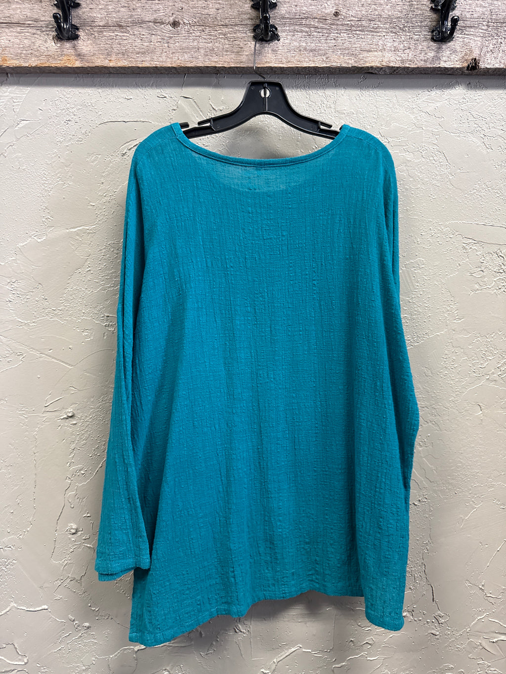 RELAXED LAGENLOOK HIGH-LOW TUNIC
