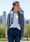 SATURDAY SUNDAY MARLED KNIT CARDI (org$128)