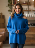 1 State Cold Shoulder Sweater