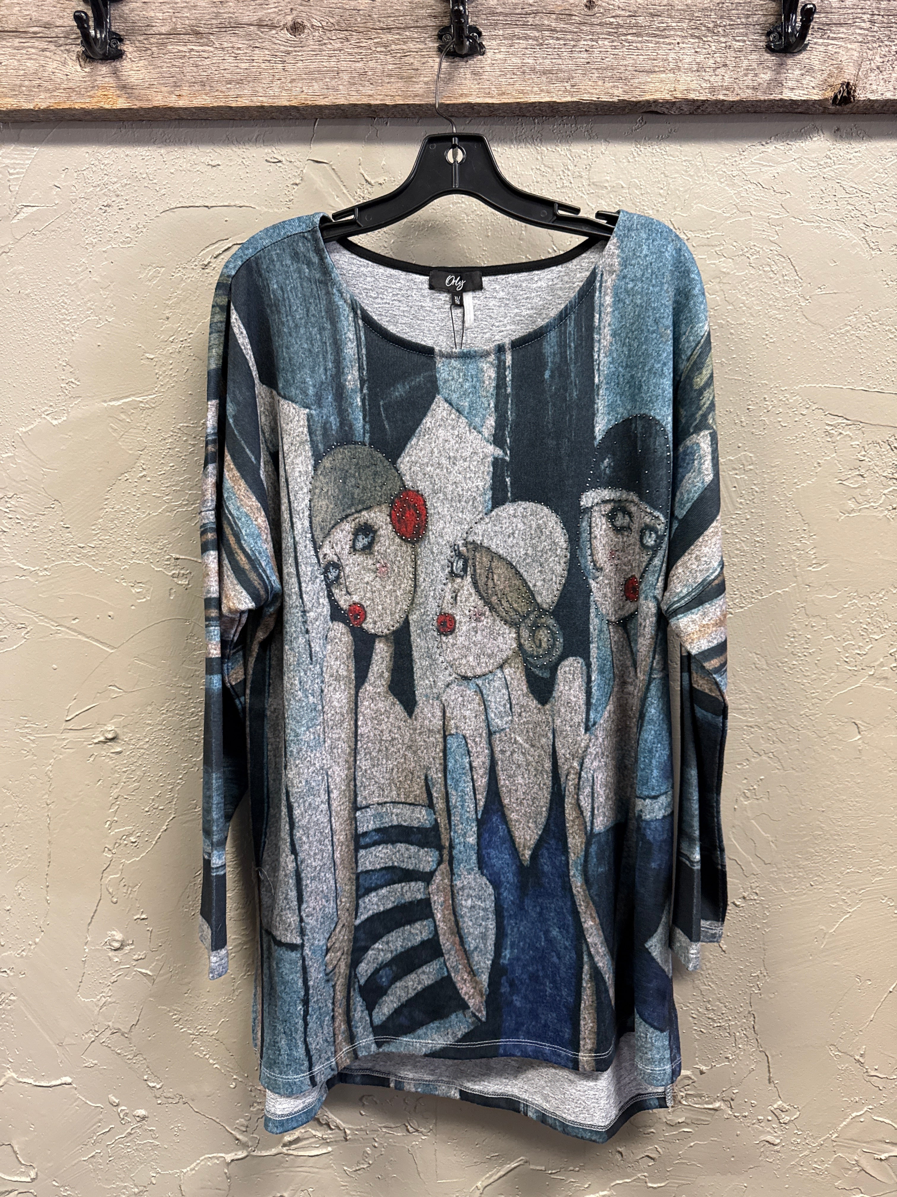 NWT ORLY TUNIC SWEATER (org$98)