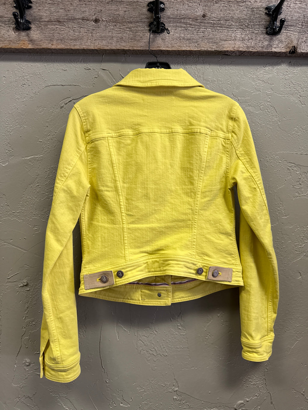 PILCRO YELLOW TRUCKER JACKET (org$138)