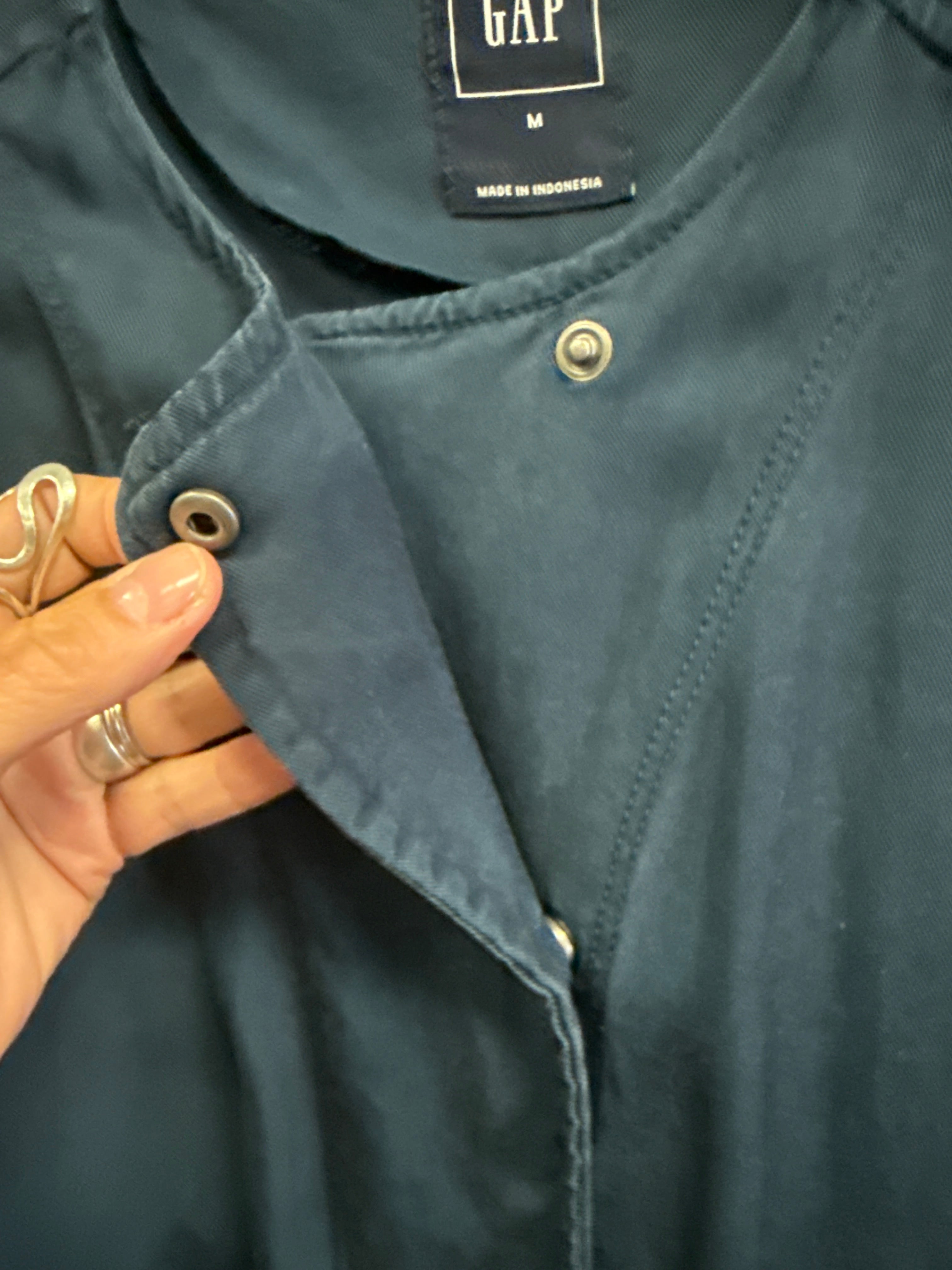 GAP LIGHT MOTO STYLE JACKET (org$90)