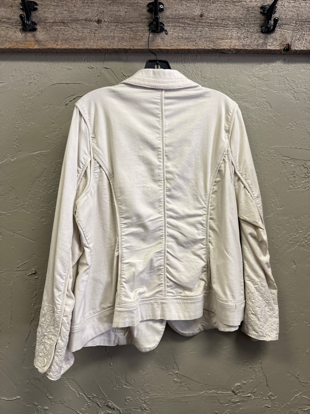 NWT LANE BRYANT COTTON TWILL BLAZER (org$70)