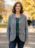 SUNDANCE LINEN BLEND BLAZER (org$198)