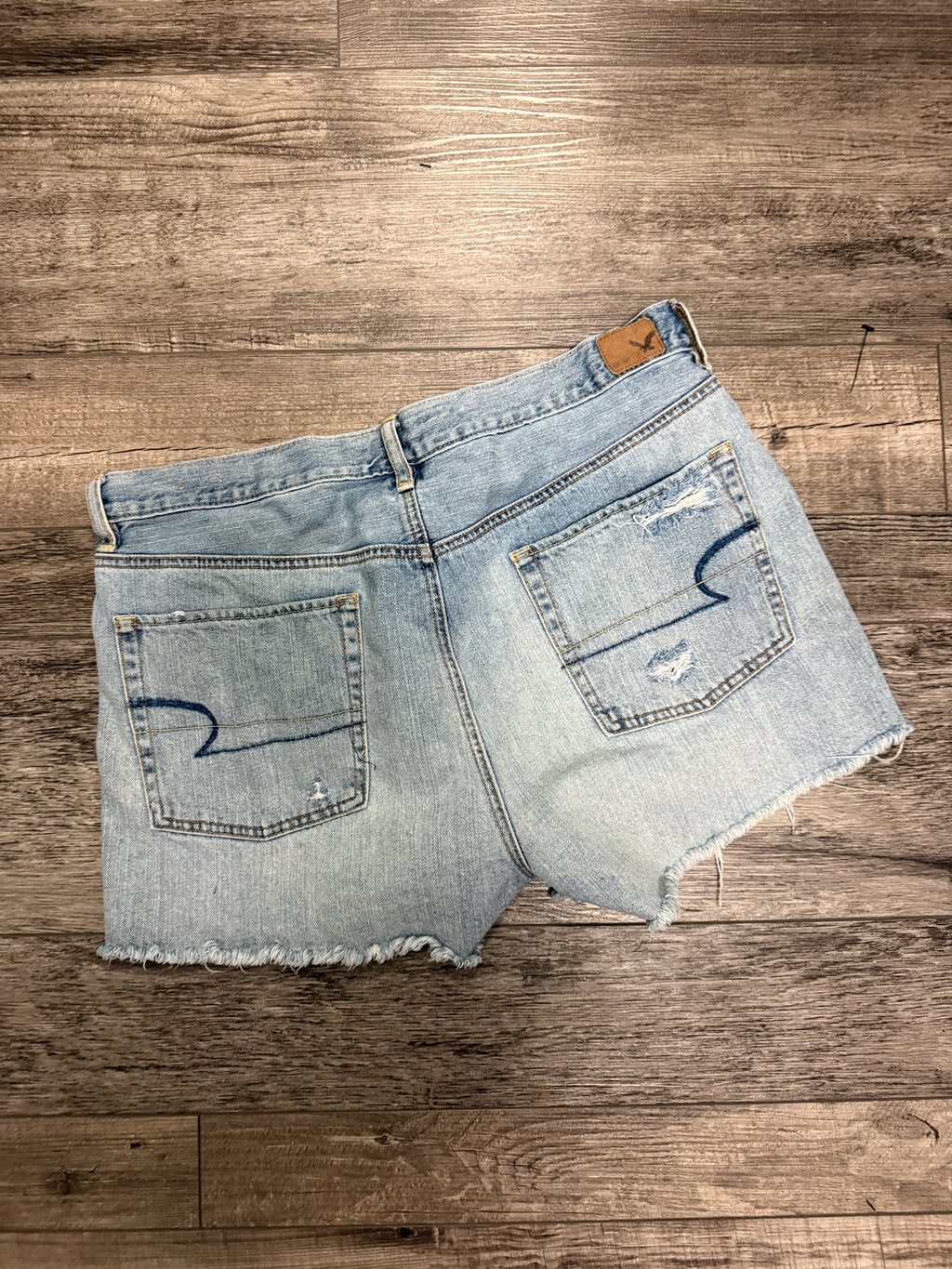 American Eagle Distressed Cut-Offs